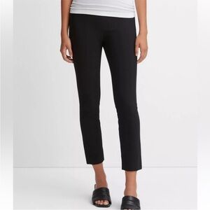 Vince Stitch Front Seam Ponte Legging Pants Black Business Casual Women’s Small